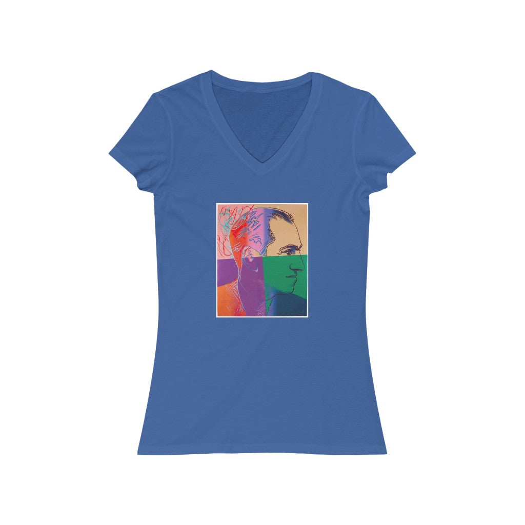 Gershwin - Women's Jersey Short Sleeve V-Neck Tee