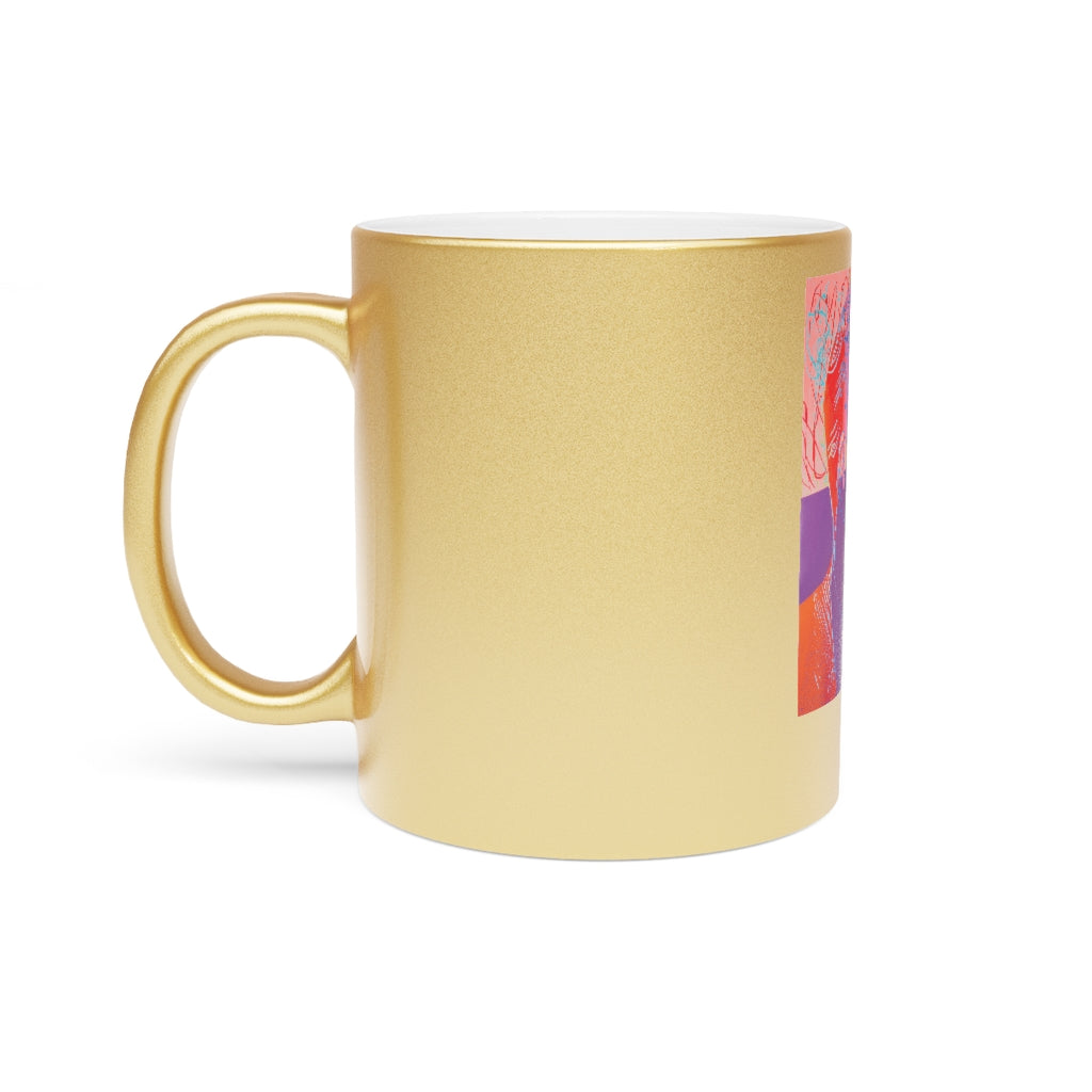 Gershwin - Metallic Mug (Silver or Gold)