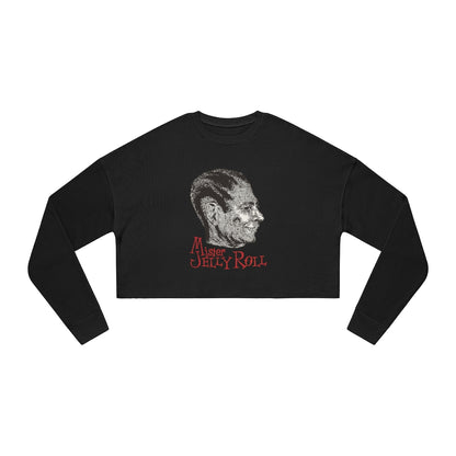 Jelly Roll Morton - Women's Cropped Sweatshirt