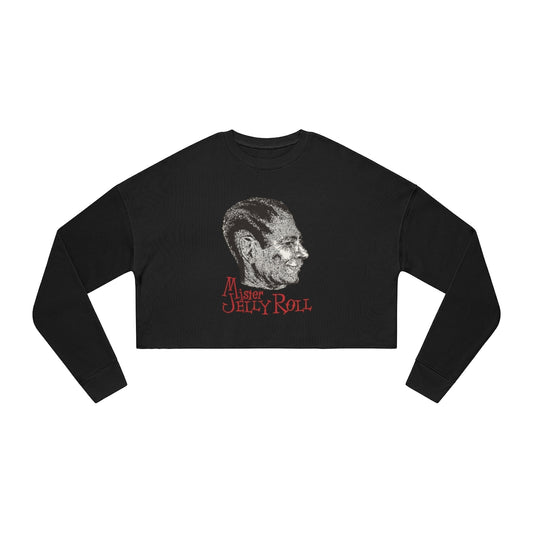 Jelly Roll Morton - Women's Cropped Sweatshirt