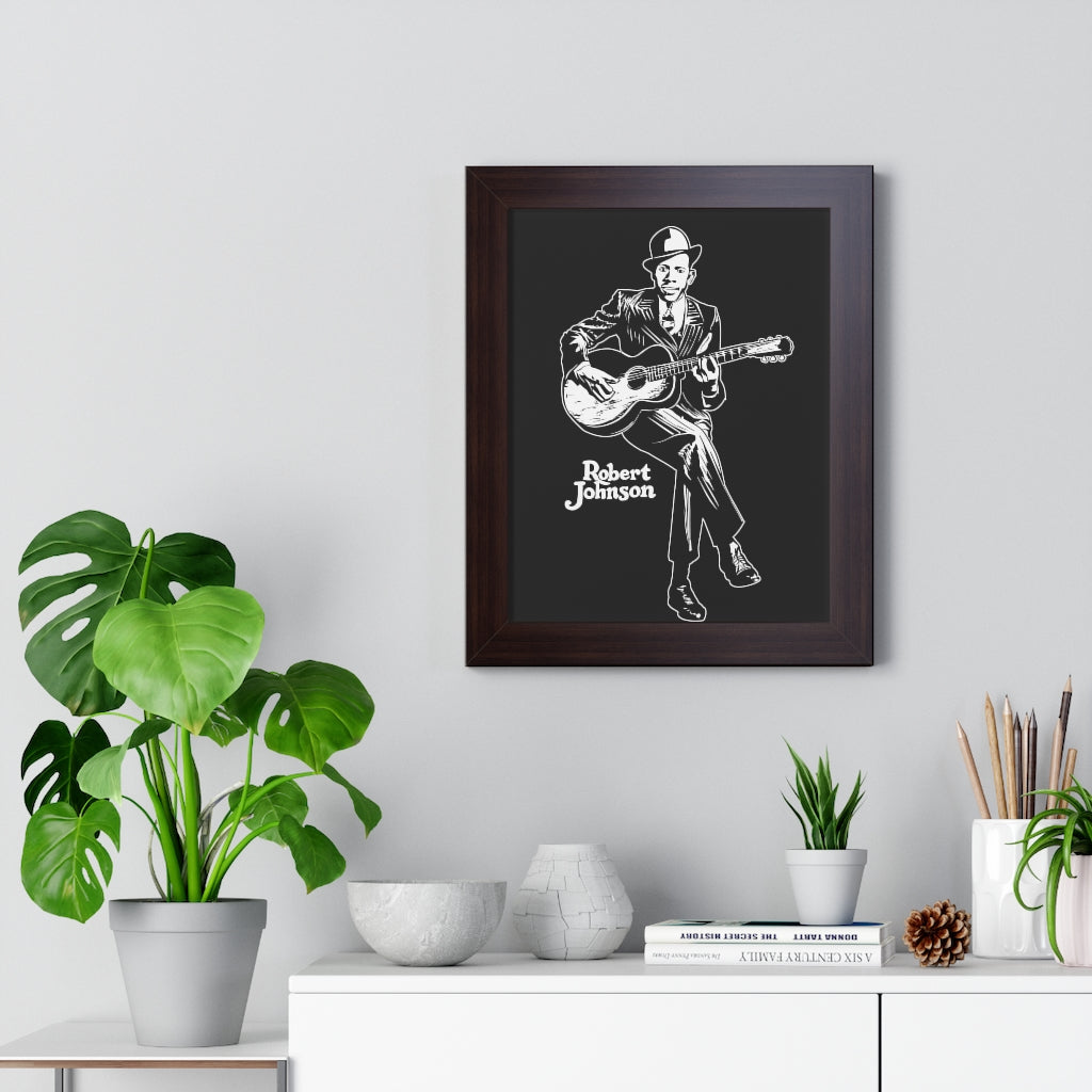 Robert Johnson - Framed Vertical Poster