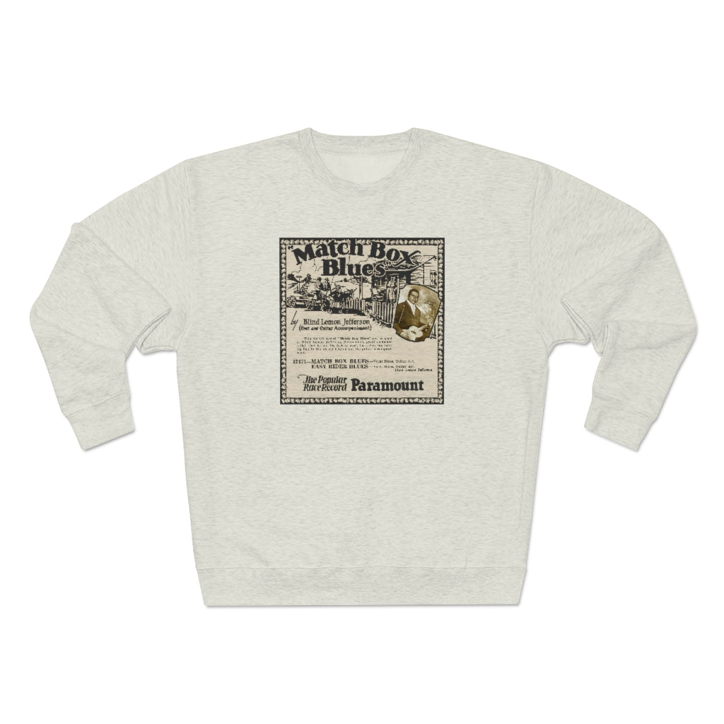 Blind Lemon Jefferson - Unisex Premium Crewneck Sweatshirt