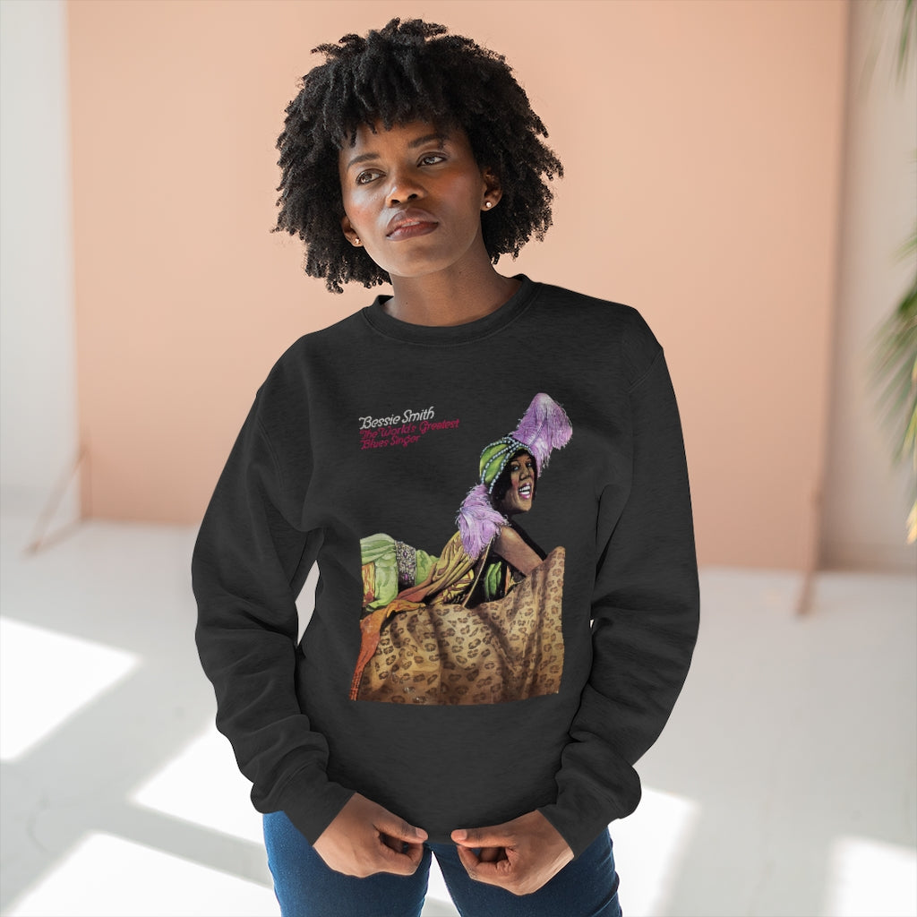 Bessie Smith - Unisex Premium Crewneck Sweatshirt