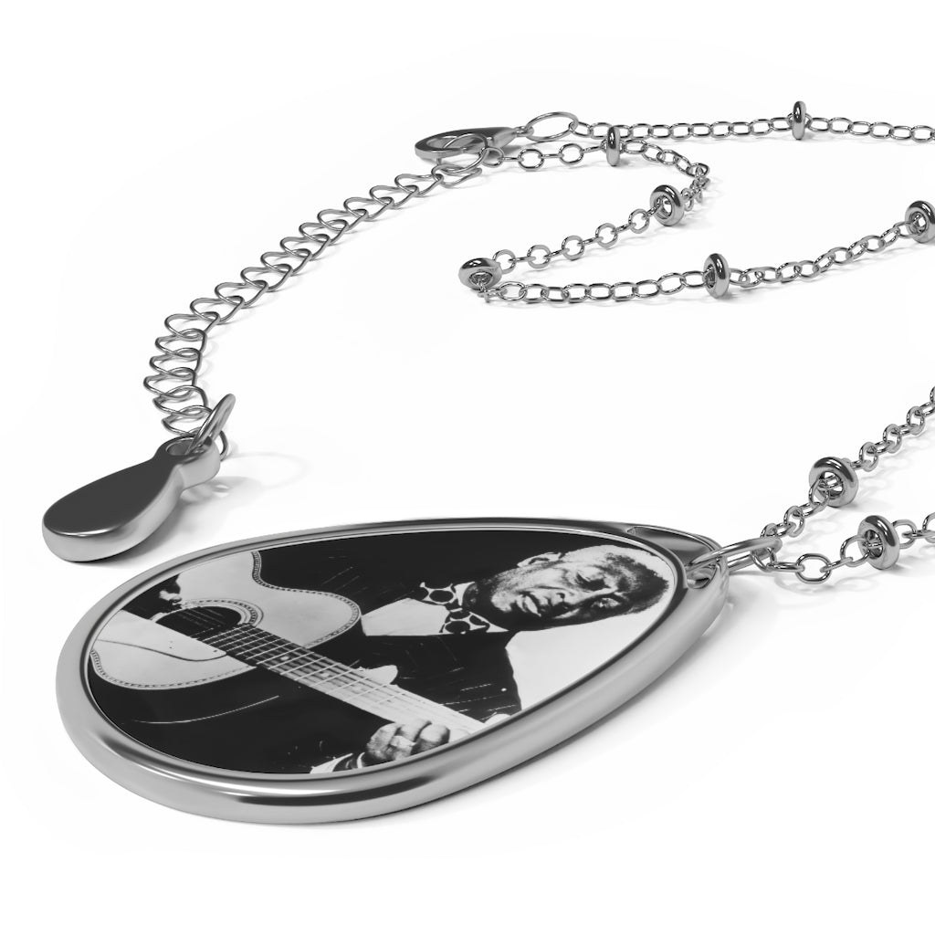 Leadbelly - Oval Necklace