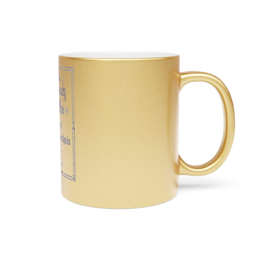 Gershwin - Metallic Mug (Silver or Gold)