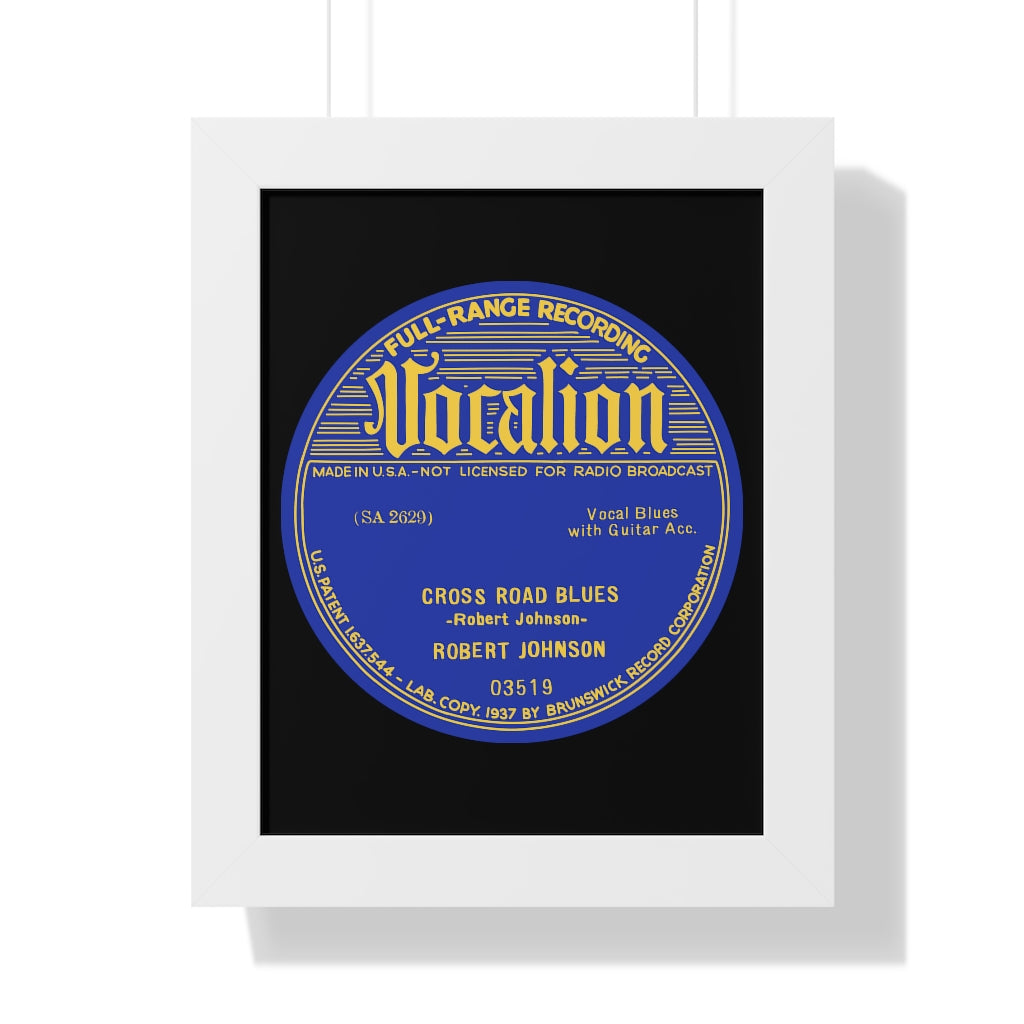 Robert Johnson - Framed Vertical Poster