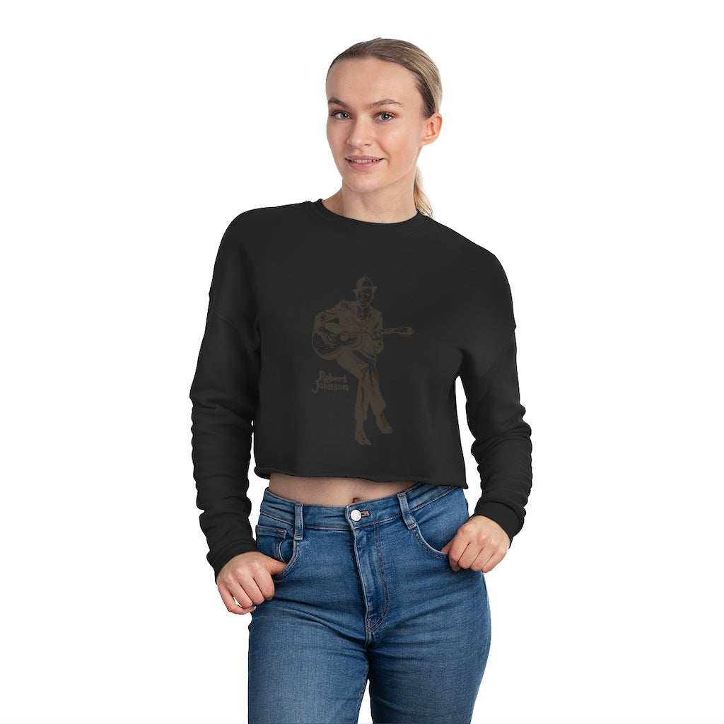 Robert Johnson - Women's Cropped Sweatshirt