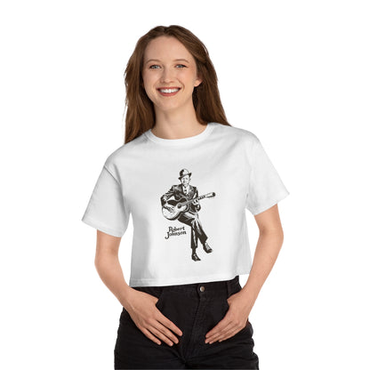 Robert Johnson - Champion Women's Heritage Cropped T-Shirt