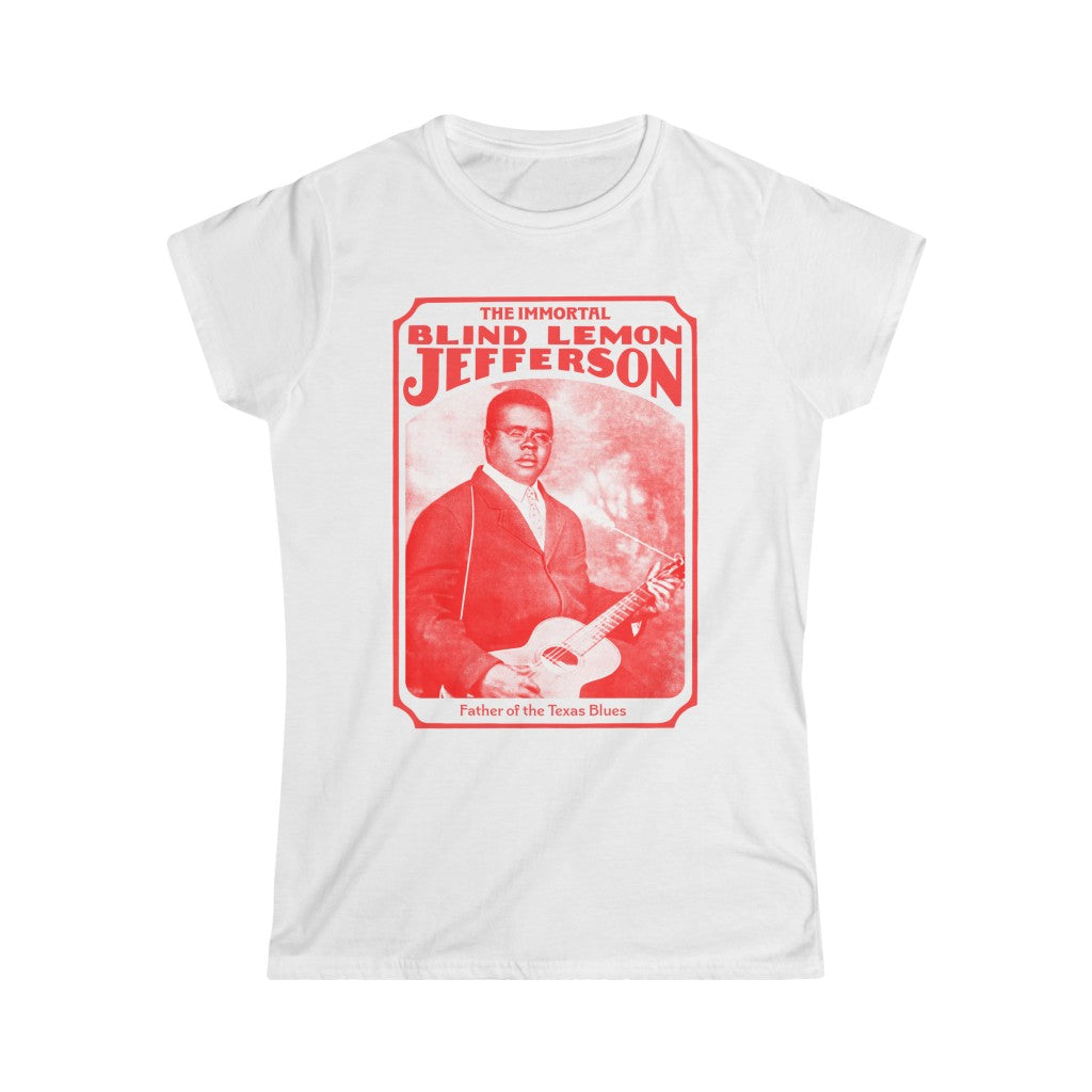 Blind Lemon Jefferson - Women's Softstyle Tee