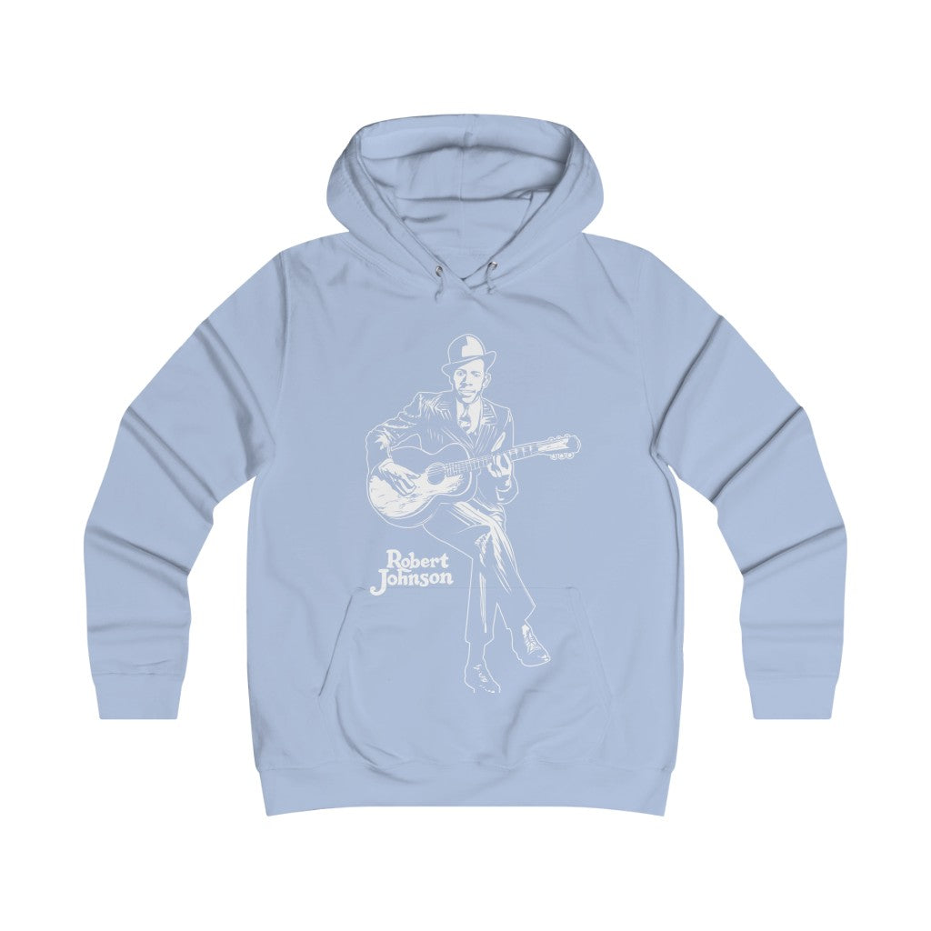 Robert Johnson - Girlie College Hoodie