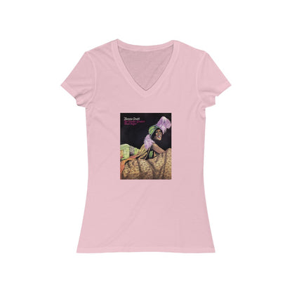 Bessie Smith - Women's Jersey Short Sleeve V-Neck Tee