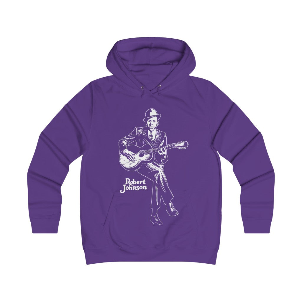 Robert Johnson - Girlie College Hoodie