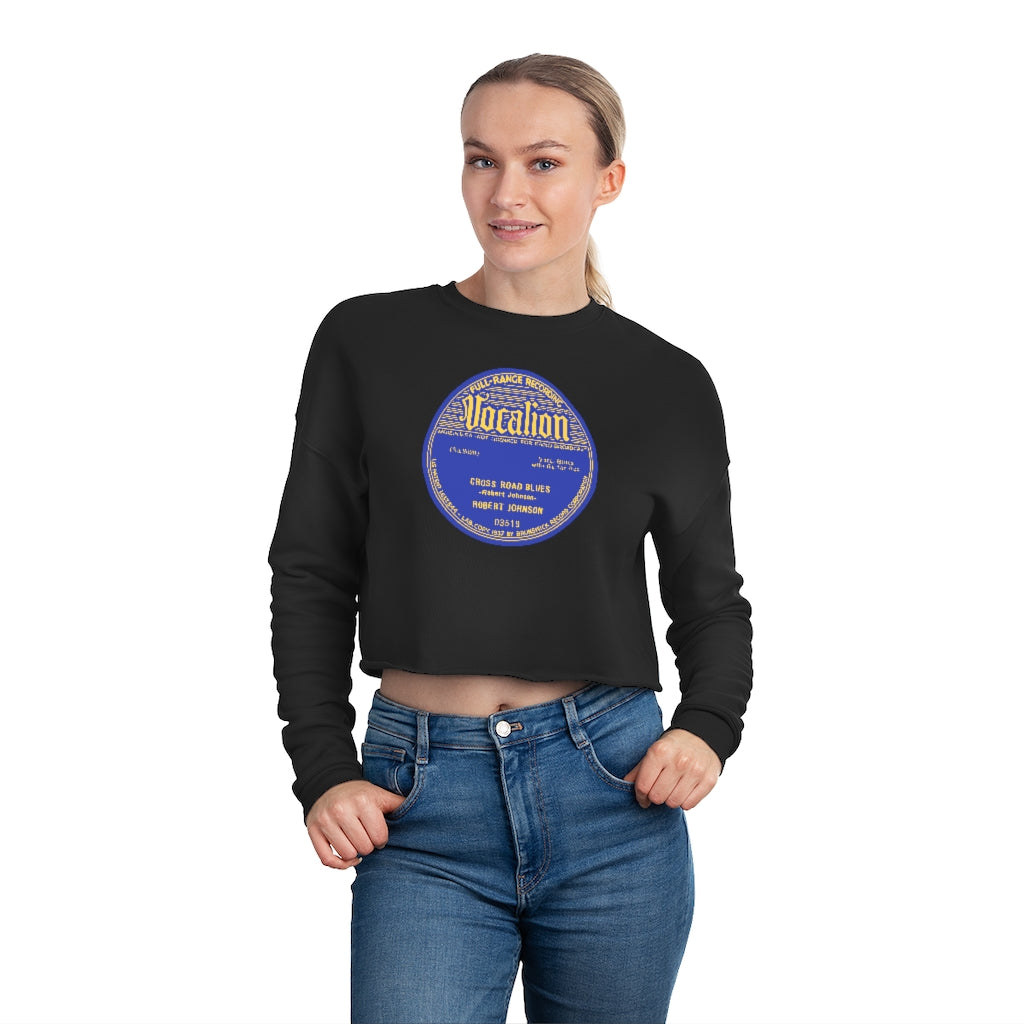 Robert Johnson - Women's Cropped Sweatshirt