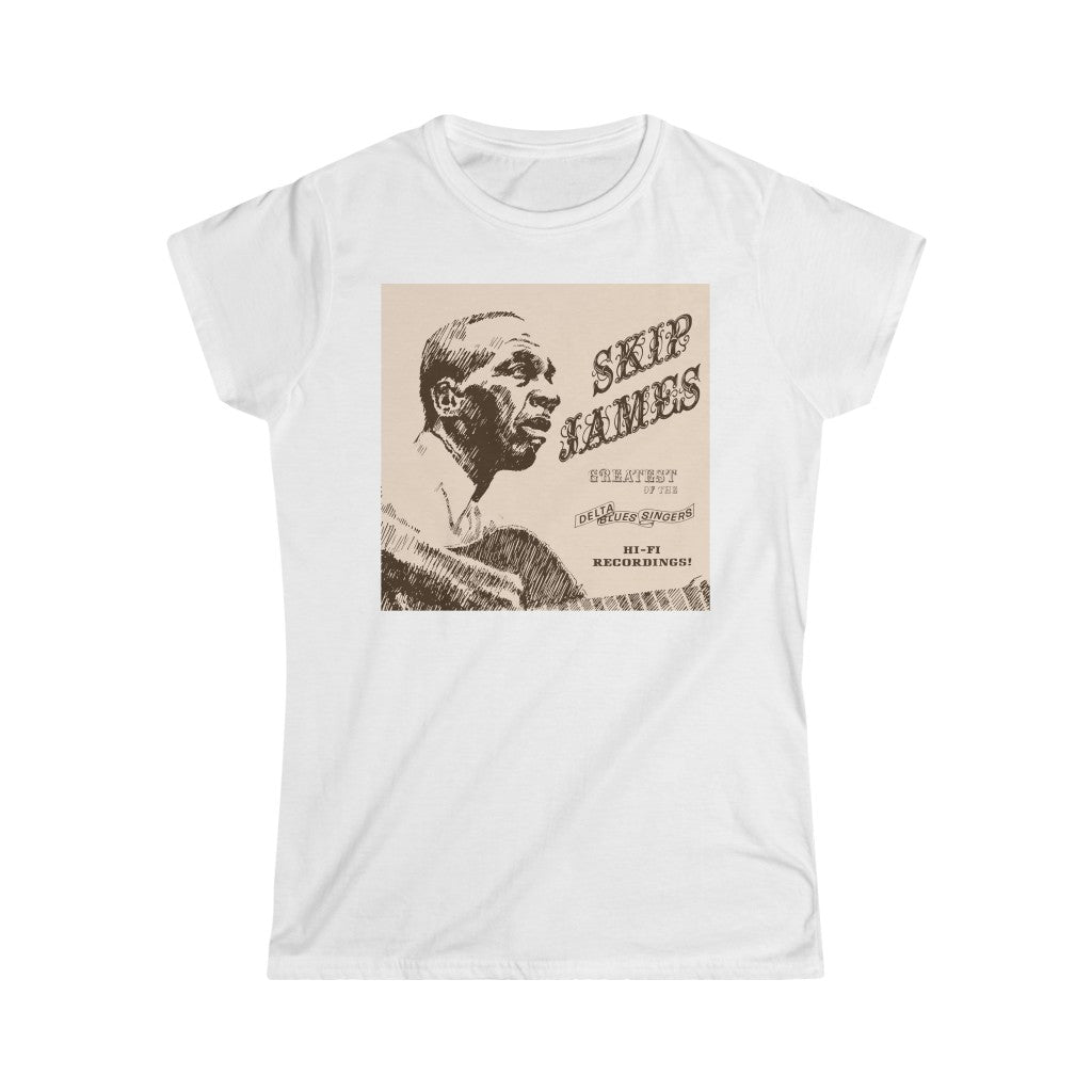 Skip James - Women's Softstyle Tee