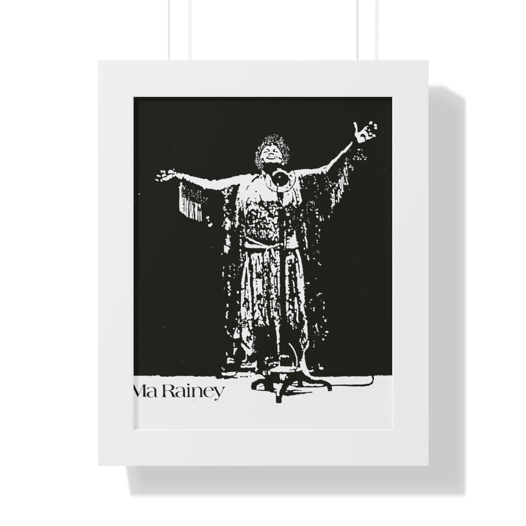 Ma Rainey - Framed Vertical Poster