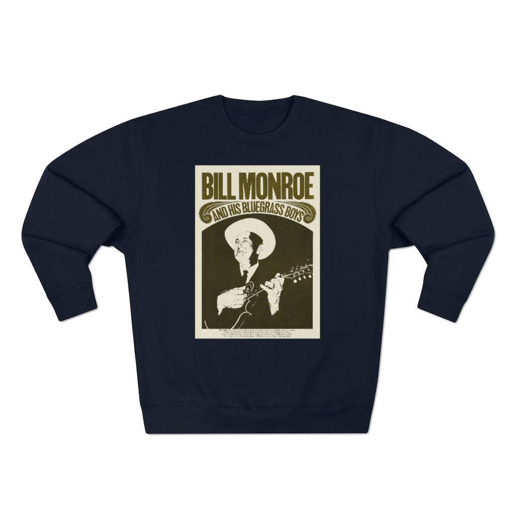 Bill Monroe - Unisex Premium Crewneck Sweatshirt