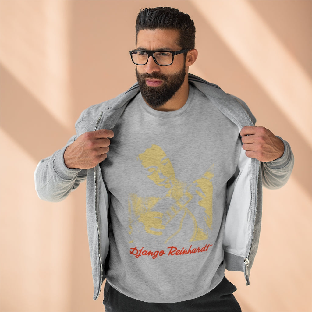 Django Reinhardt - Unisex Premium Crewneck Sweatshirt