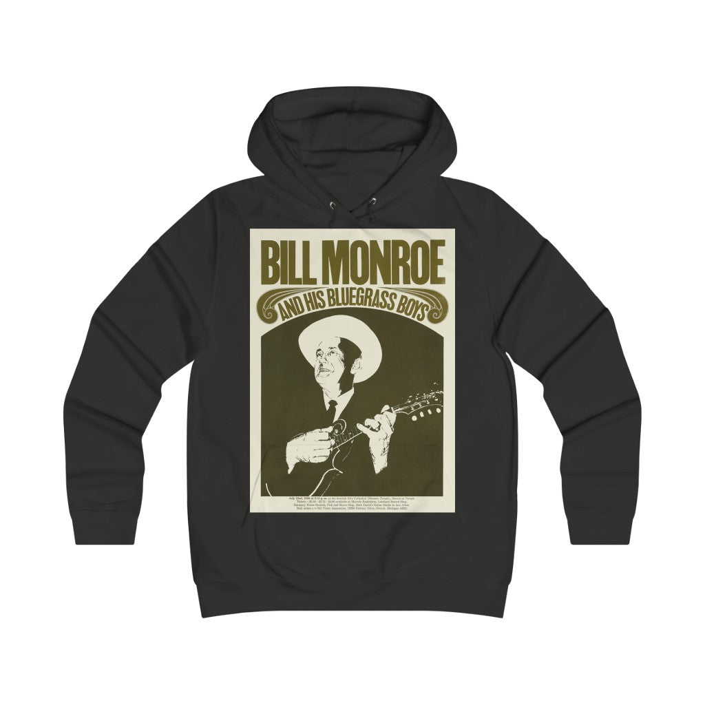 Bill Monroe - Girlie College Hoodie