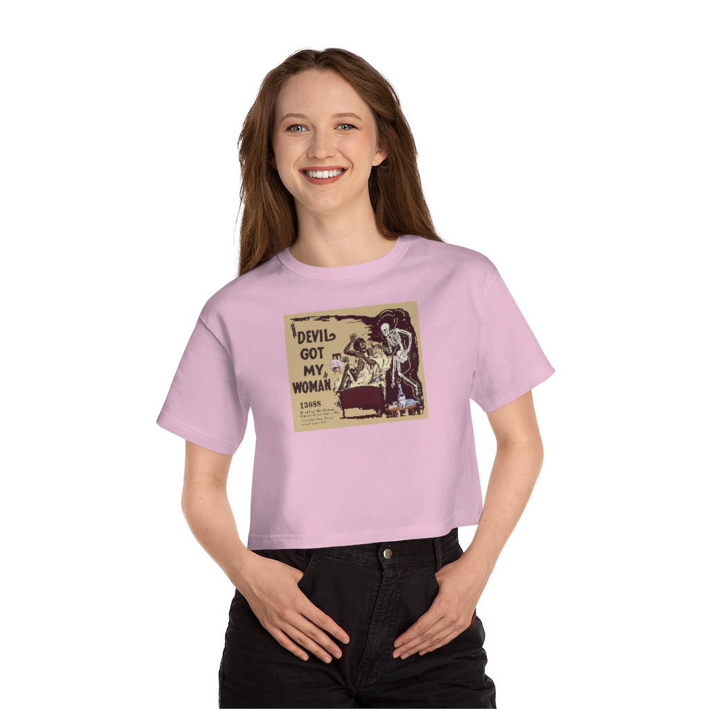 Skip James - Champion Women's Heritage Cropped T-Shirt