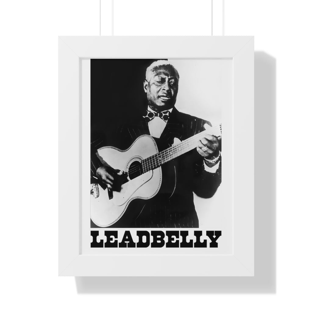 Leadbelly - Framed Vertical Poster