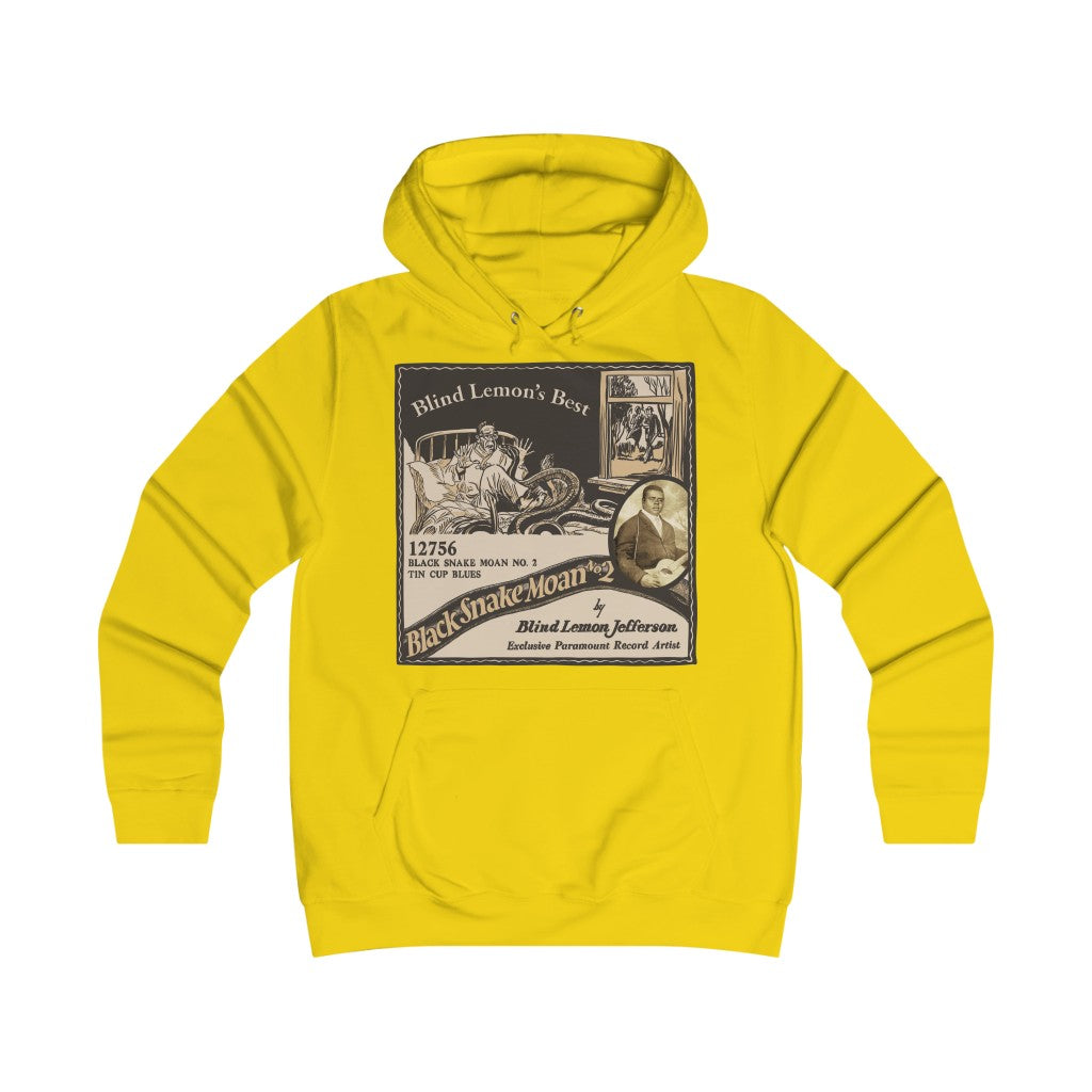 Blind Lemon Jefferson - Girlie College Hoodie