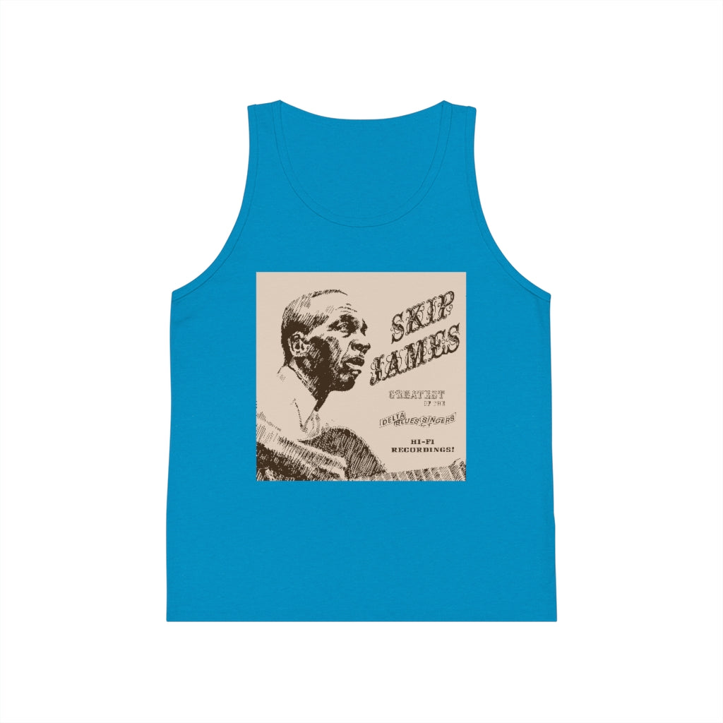 Skip James - Kid's Jersey Tank Top