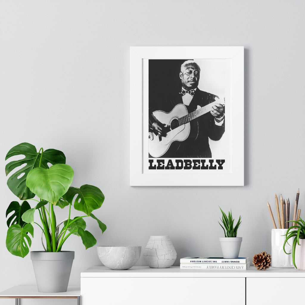 Leadbelly - Framed Vertical Poster