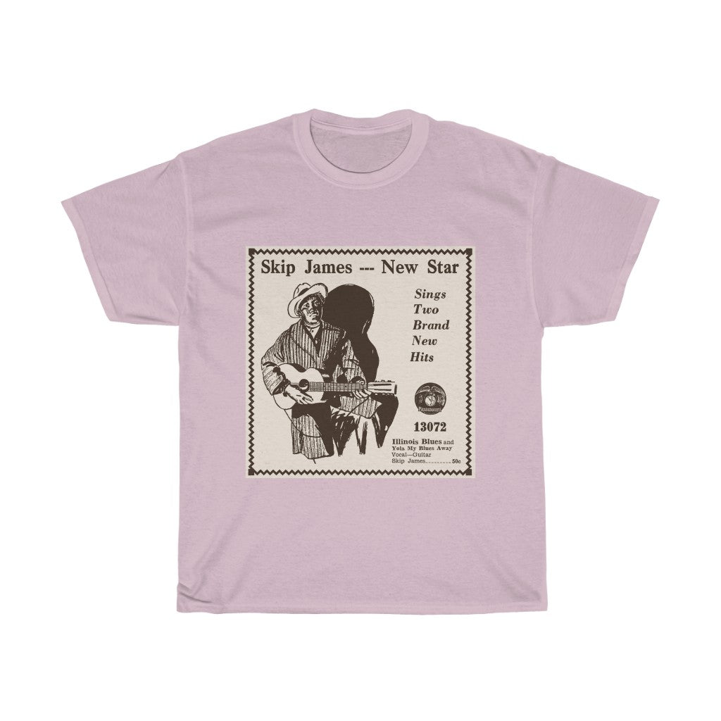 Skip James - Unisex Heavy Cotton Tee