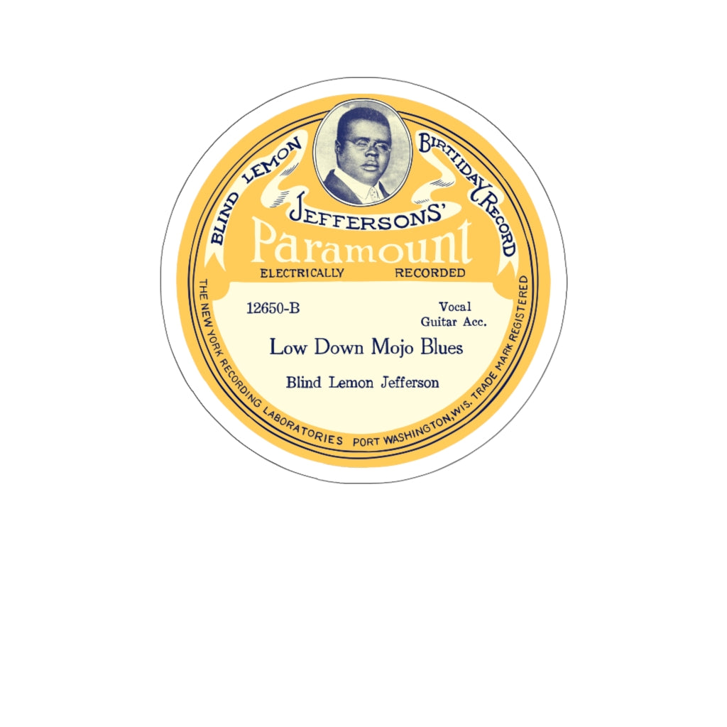 Blind Lemon Jefferson - Die-Cut Stickers