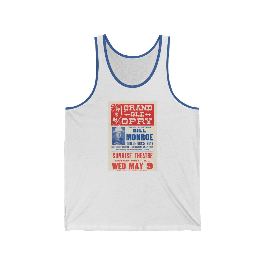 Bill Monroe - Unisex Jersey Tank