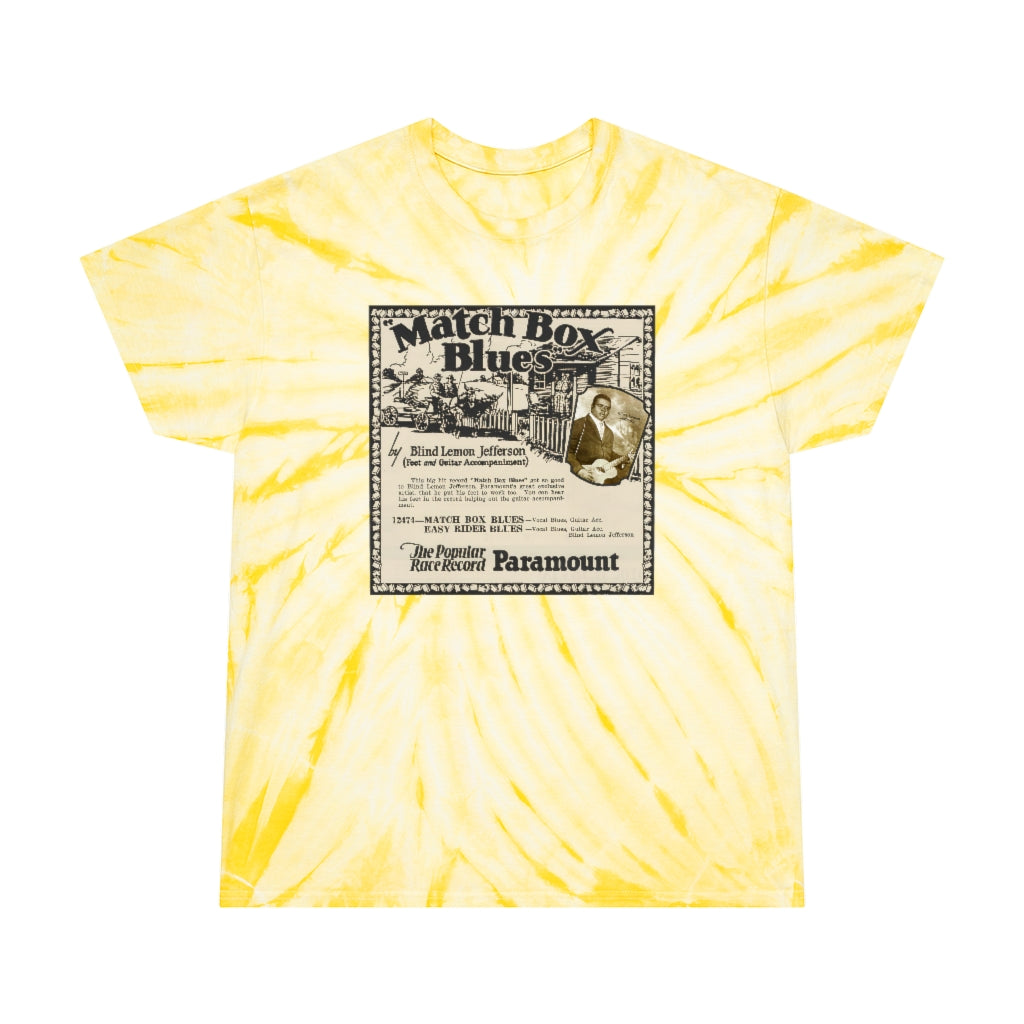 Blind Lemon Jefferson - Tie-Dye Tee, Cyclone