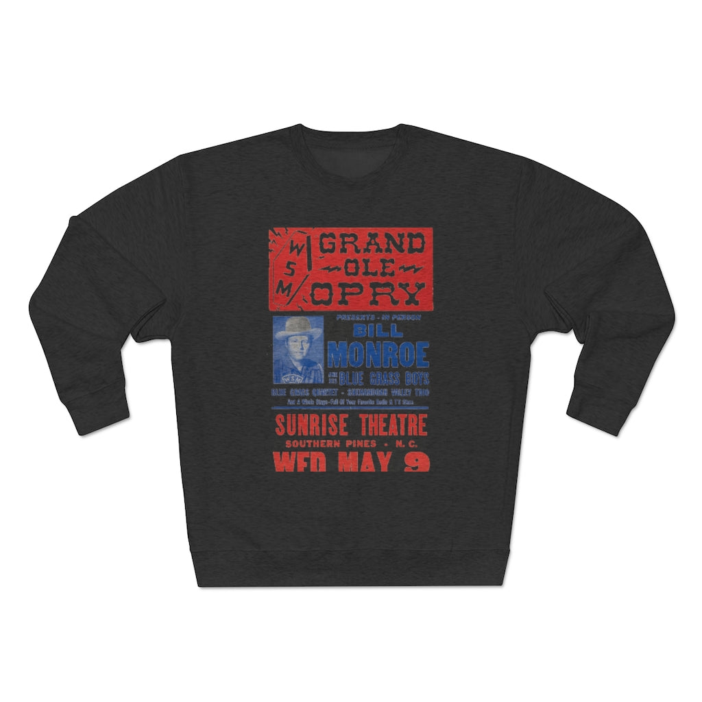 Bill Monroe - Unisex Premium Crewneck Sweatshirt