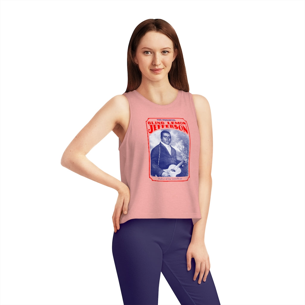 Blind Lemon Jefferson - Women's Dancer Cropped Tank Top