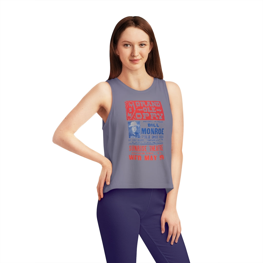 Bill Monroe - Women's Dancer Cropped Tank Top