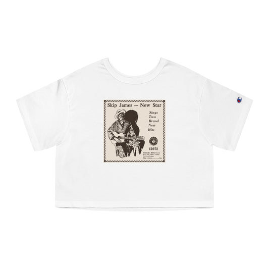 Skip James - Champion Women's Heritage Cropped T-Shirt