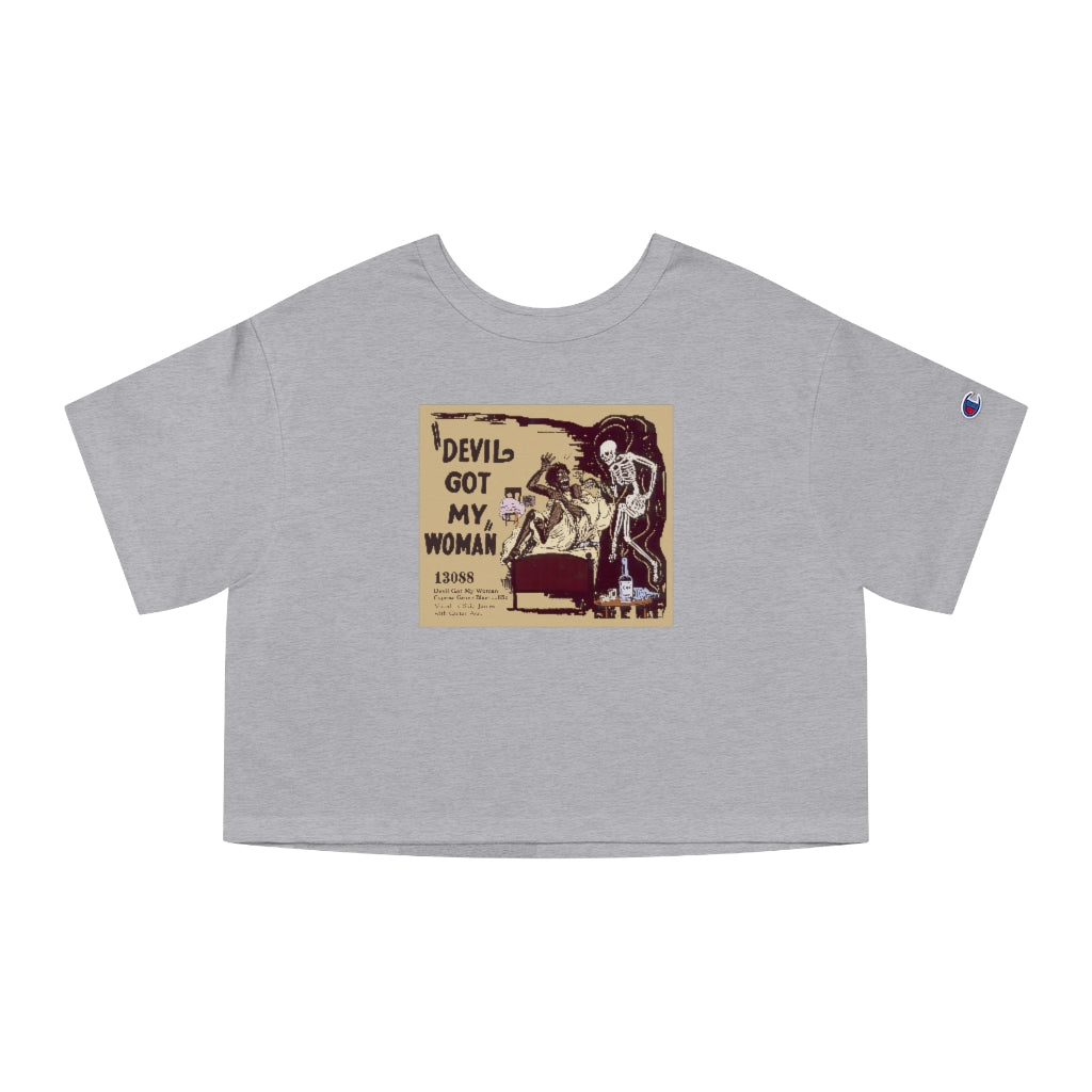 Skip James - Champion Women's Heritage Cropped T-Shirt