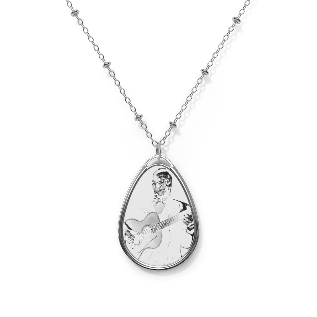 Leadbelly - Oval Necklace