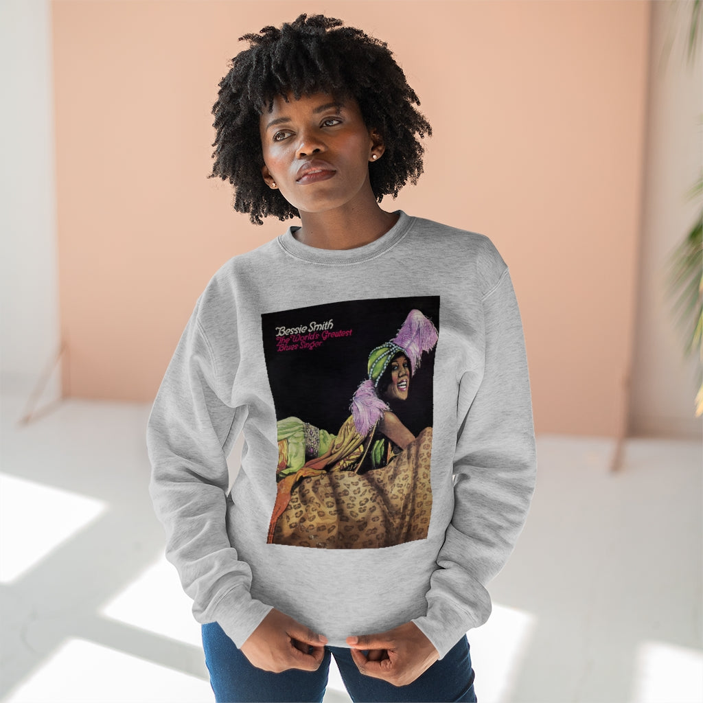 Bessie Smith - Unisex Premium Crewneck Sweatshirt