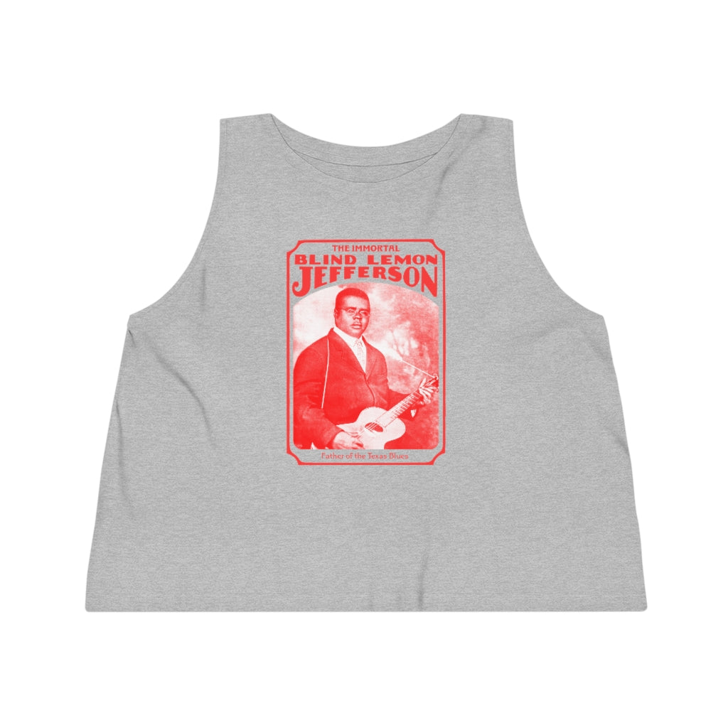 Blind Lemon Jefferson - Women's Dancer Cropped Tank Top