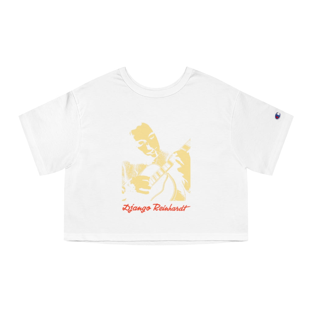 Django Reinhardt - Champion Women's Heritage Cropped T-Shirt