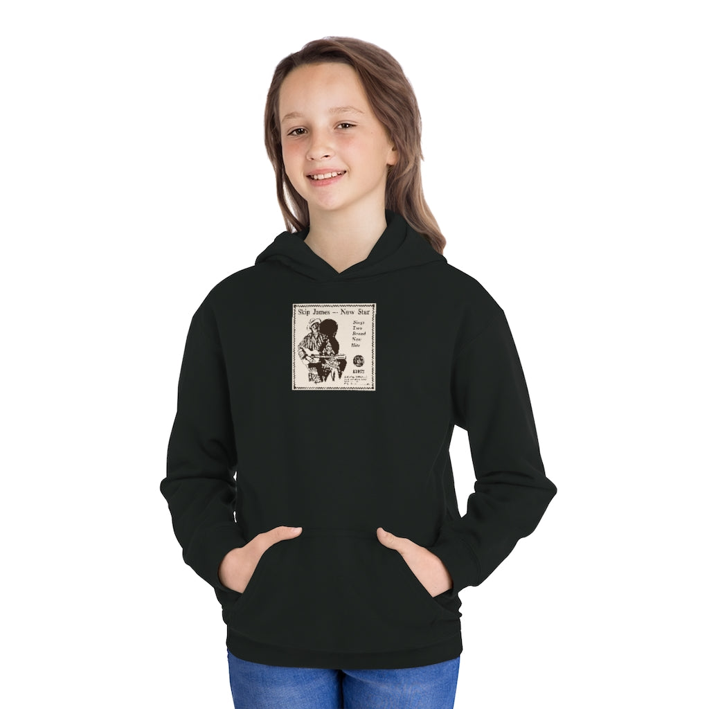 Skip James - Youth Fleece Hoodie