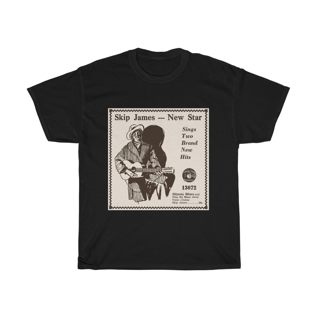 Skip James - Unisex Heavy Cotton Tee