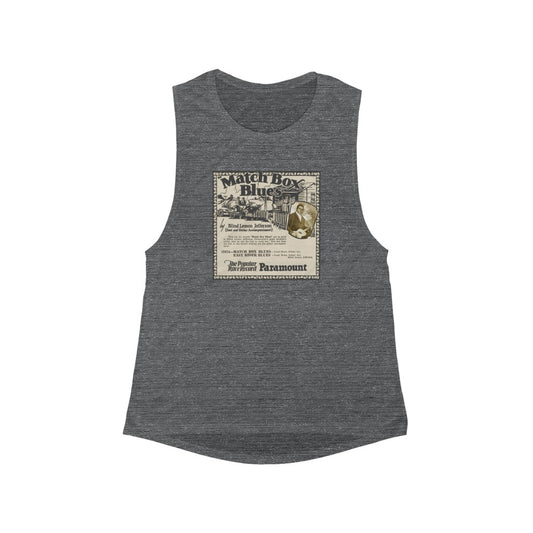 Blind Lemon Jefferson - Women's Flowy Scoop Muscle Tank