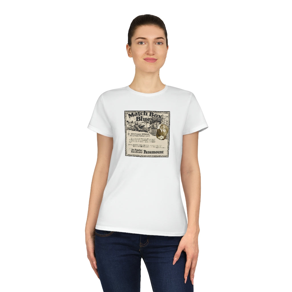 Blind Lemon Jefferson - Ladies' Premium Cotton T-Shirt