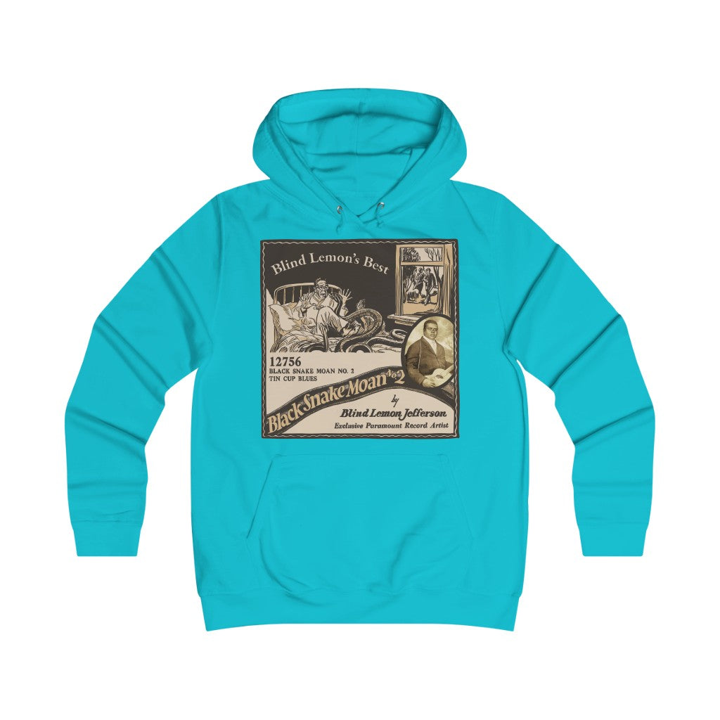 Blind Lemon Jefferson - Girlie College Hoodie