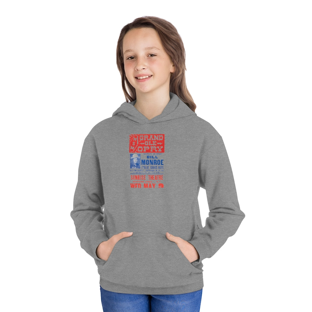 Bill Monroe - Youth Fleece Hoodie