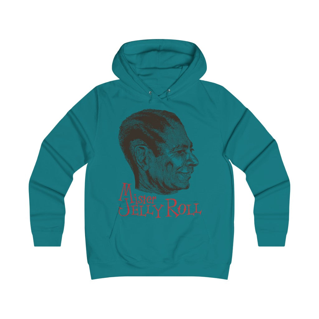 Jelly Roll Morton - Girlie College Hoodie