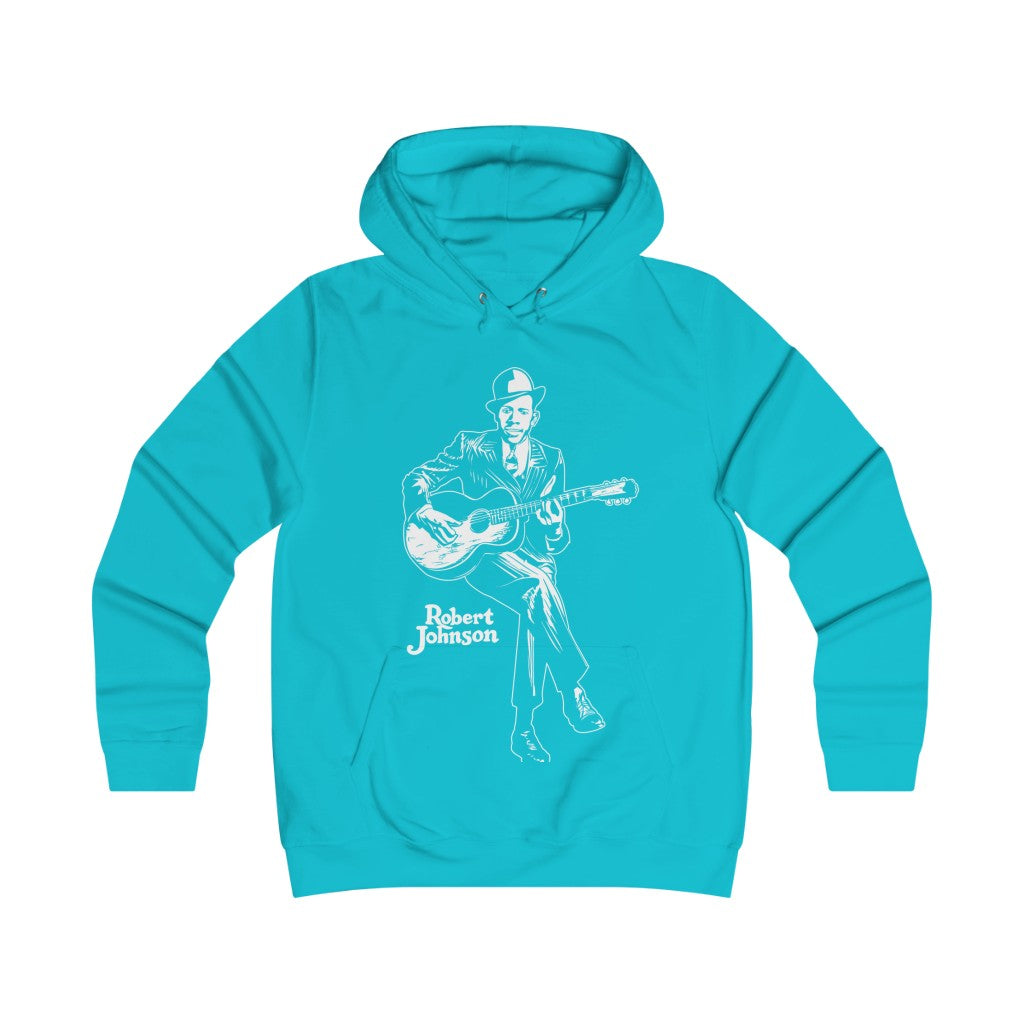 Robert Johnson - Girlie College Hoodie