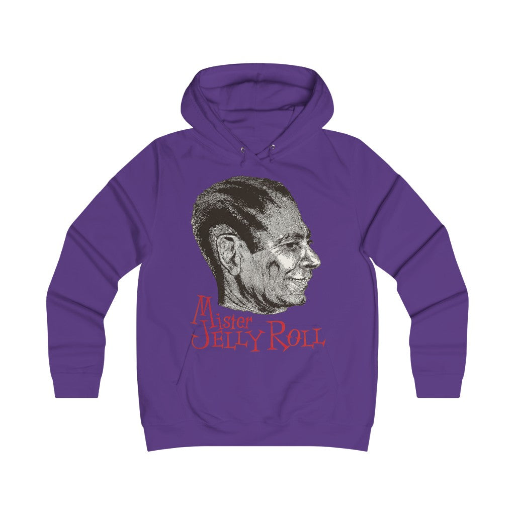 Jelly Roll Morton - Girlie College Hoodie