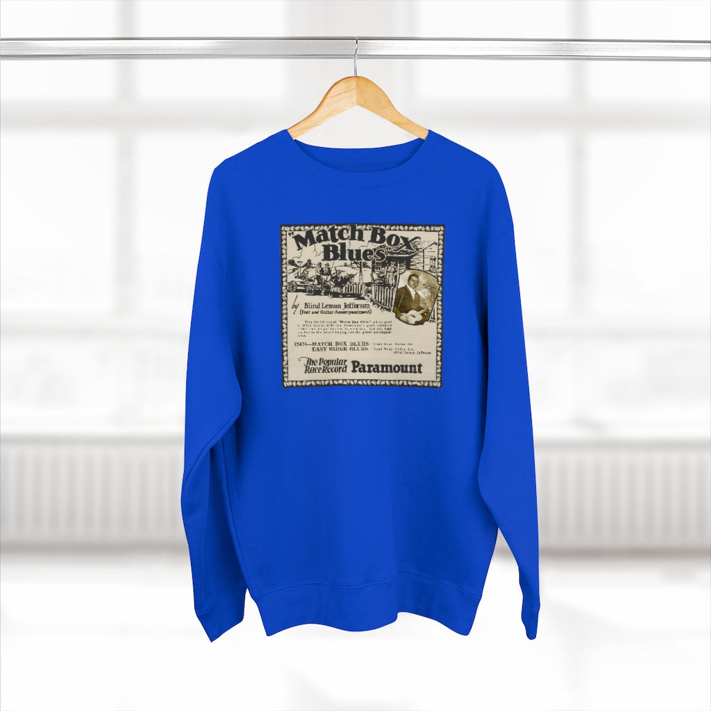 Blind Lemon Jefferson - Unisex Premium Crewneck Sweatshirt